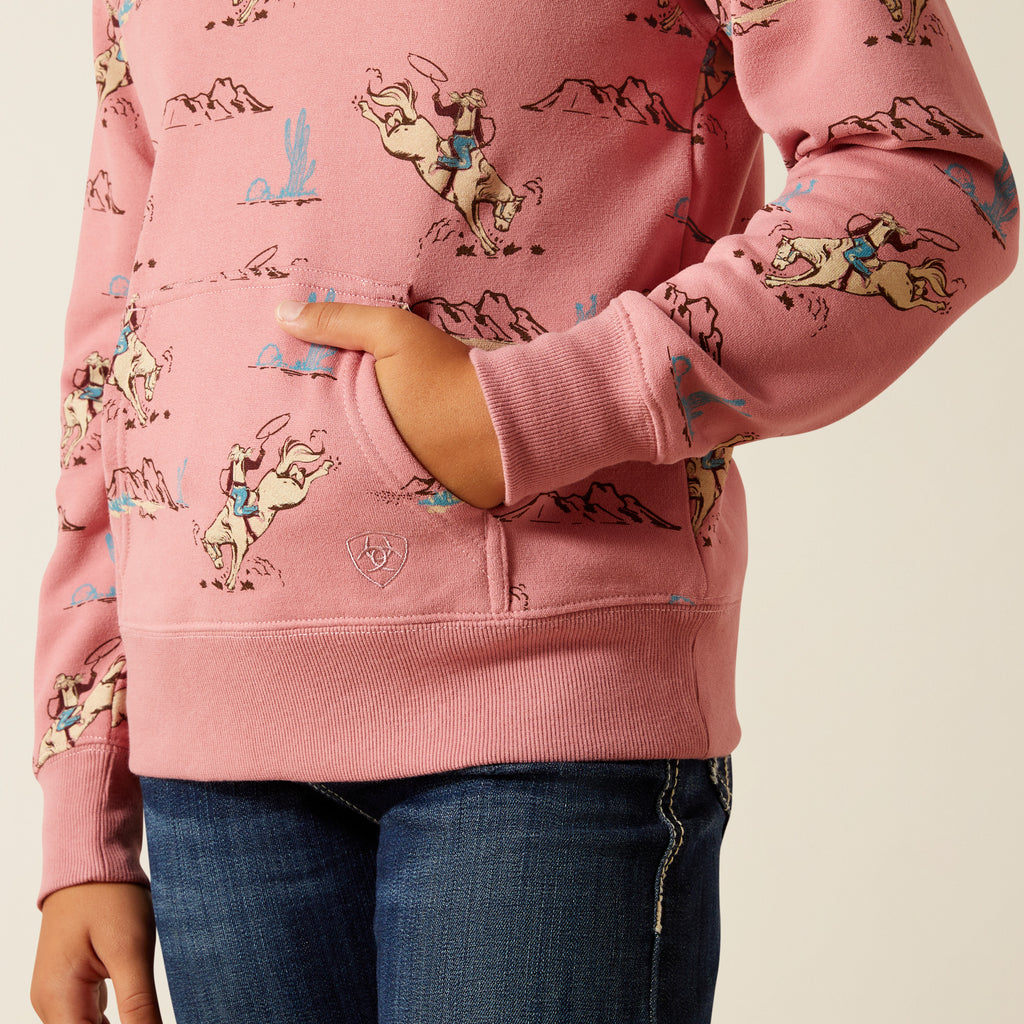 Girl's Ariat 1/4 Zip Sweatshirt #10062847