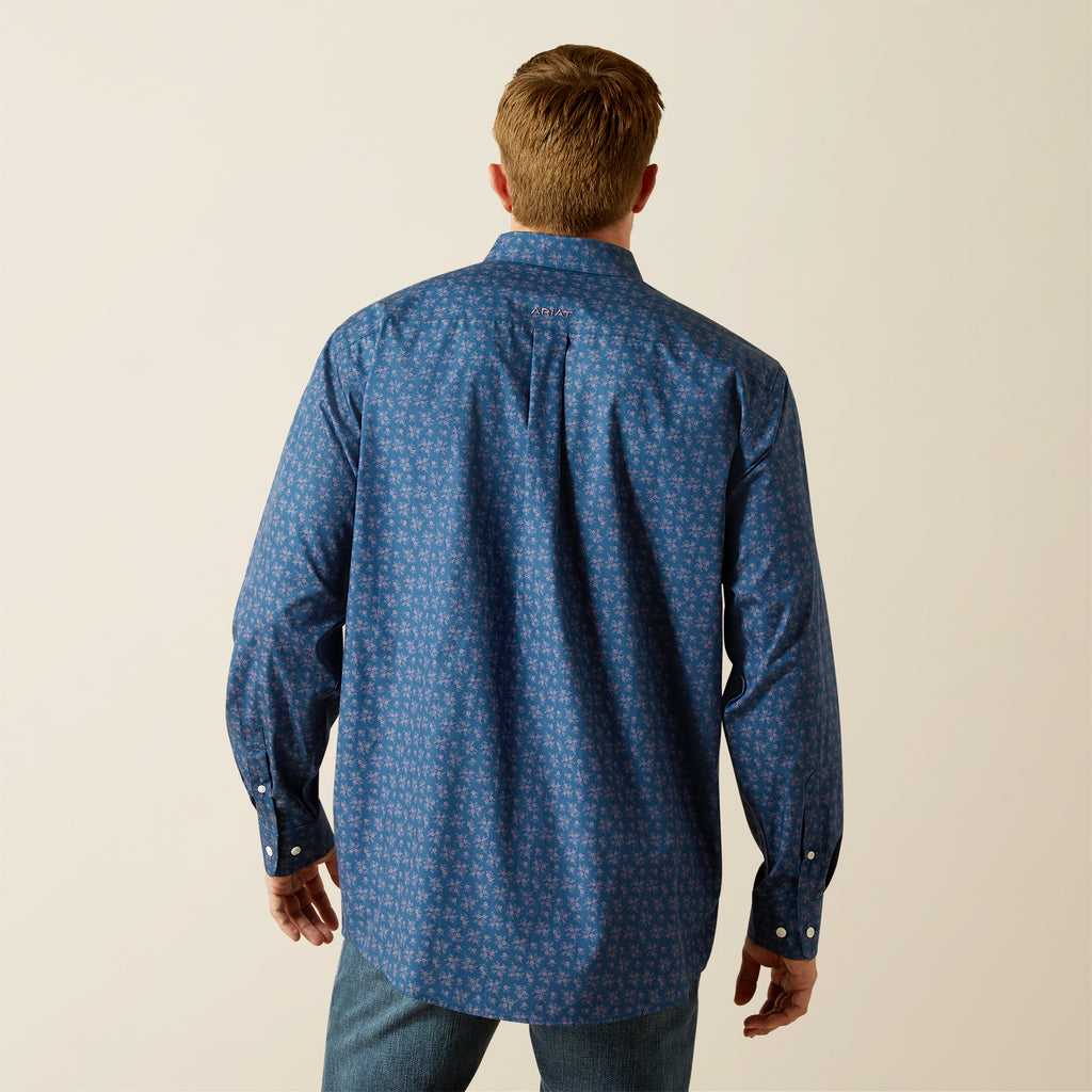 Men's Ariat Wrinkle Free Darwin Classic Fit Button Down Shirt #10062194