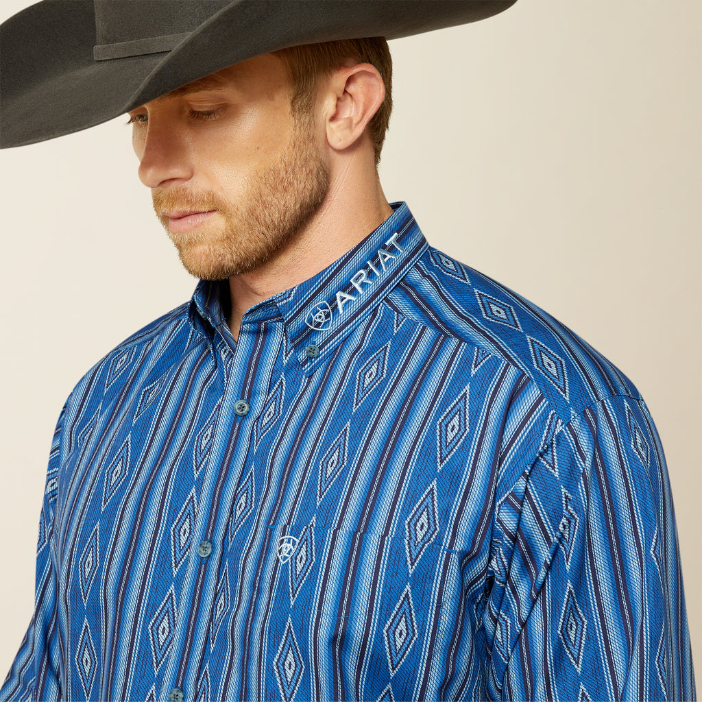 Men's Ariat Team Pace Classic Fit Button Down Shirt #10062252X
