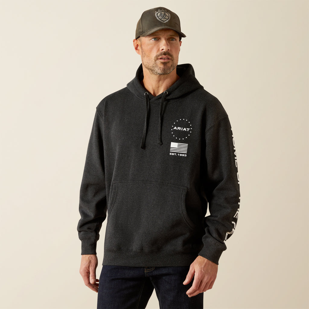 Men's Ariat Sponsor Patriot Hoodie #10062496