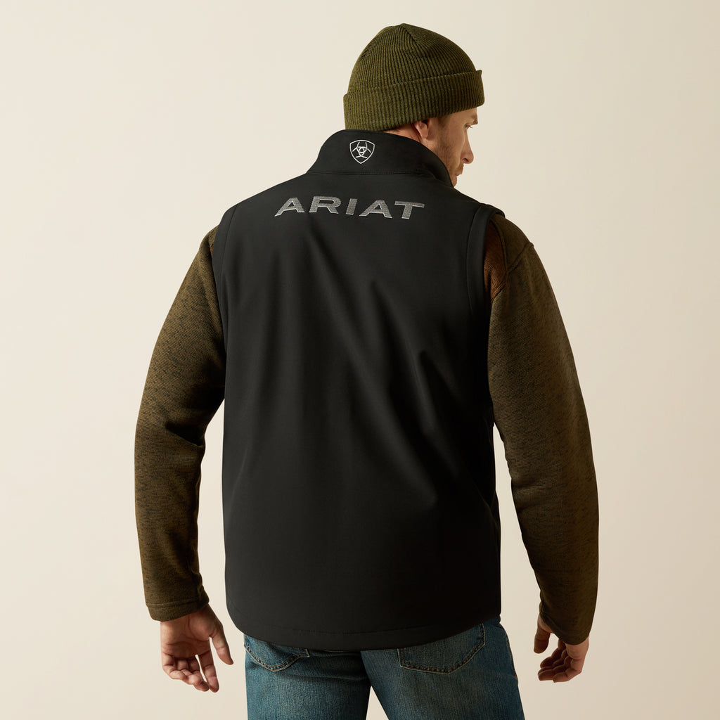 Men's Ariat Logo Softshell Vest #10062587X