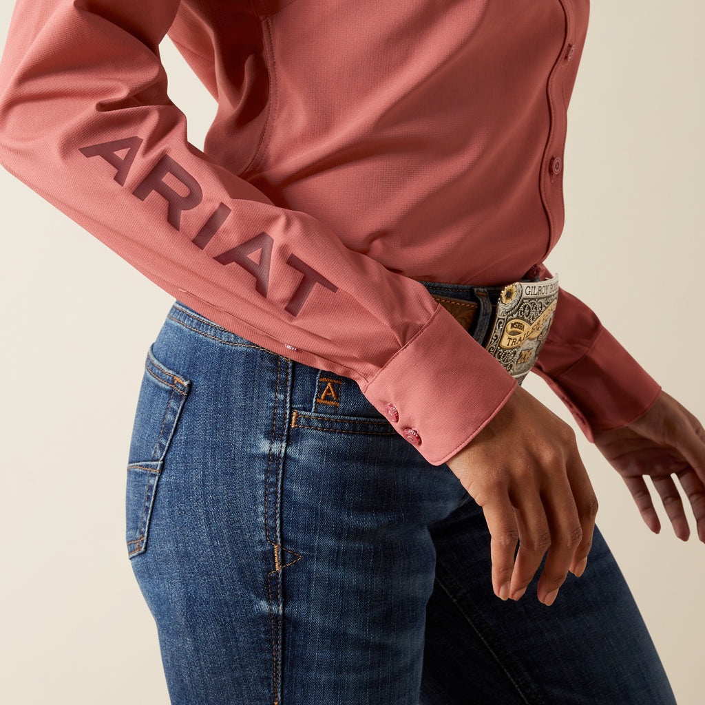 Women's Ariat Team Kirby Pro Button Down Shirt #10062280
