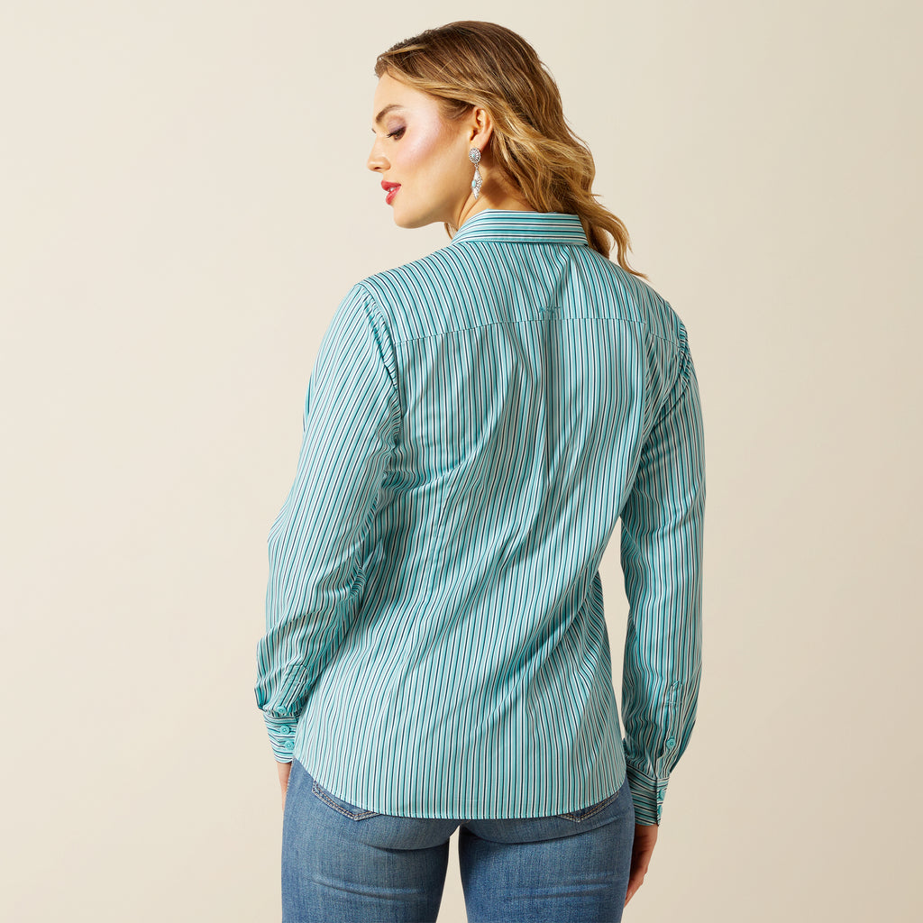 Women's Ariat Team Kirby Pro Button Down Shirt #10062281