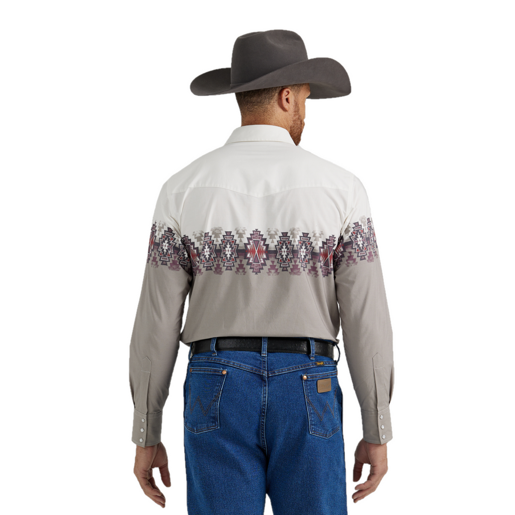 Men’s Wrangler Checotah Snap Front Shirt #112344420