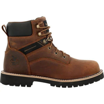 Men's Georgia Core 37 Steel Toe Waterproof Work Boot #GB00636