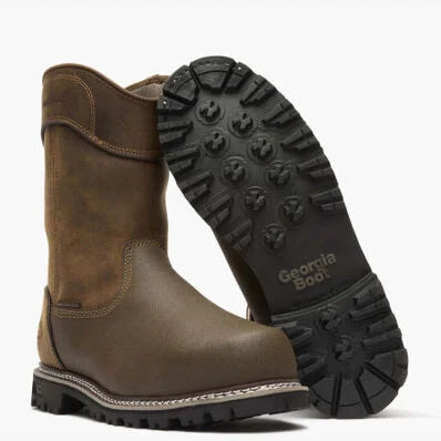 Men's Georgia Brute Met Guard Composite Toe Waterproof Work Boot #GB00644