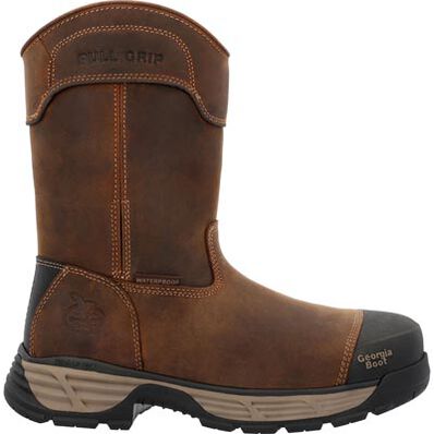 Men's Georgia Waterproof Alloy Toe Durablend Edge Work Boot #GB00664