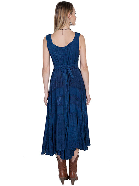 Scully Women's Lace Up Sleeveless Western Dress