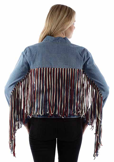 Women's Scully Americana Denim Jacket #HC943