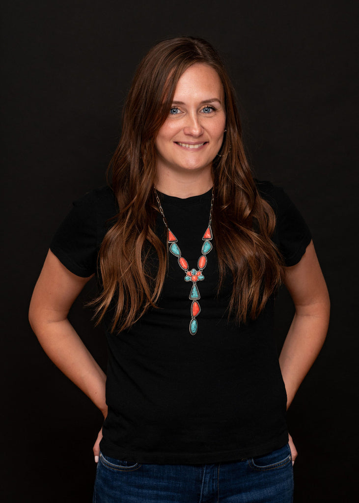 West & Co. Necklace #N1462TQCOR