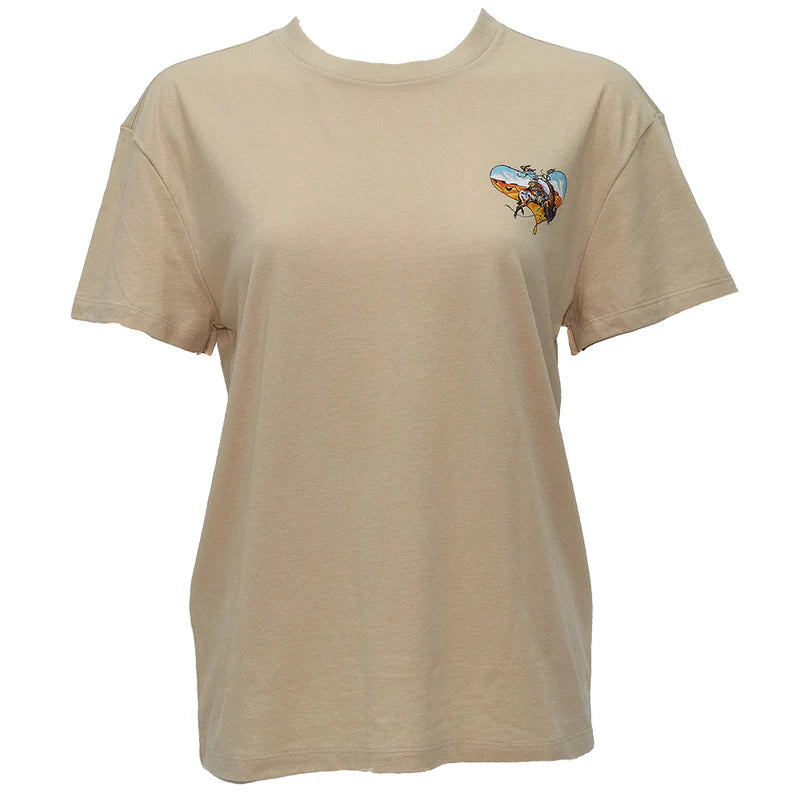 Women's Hooey Buffalo Heart T-Shirt #HT1786TN