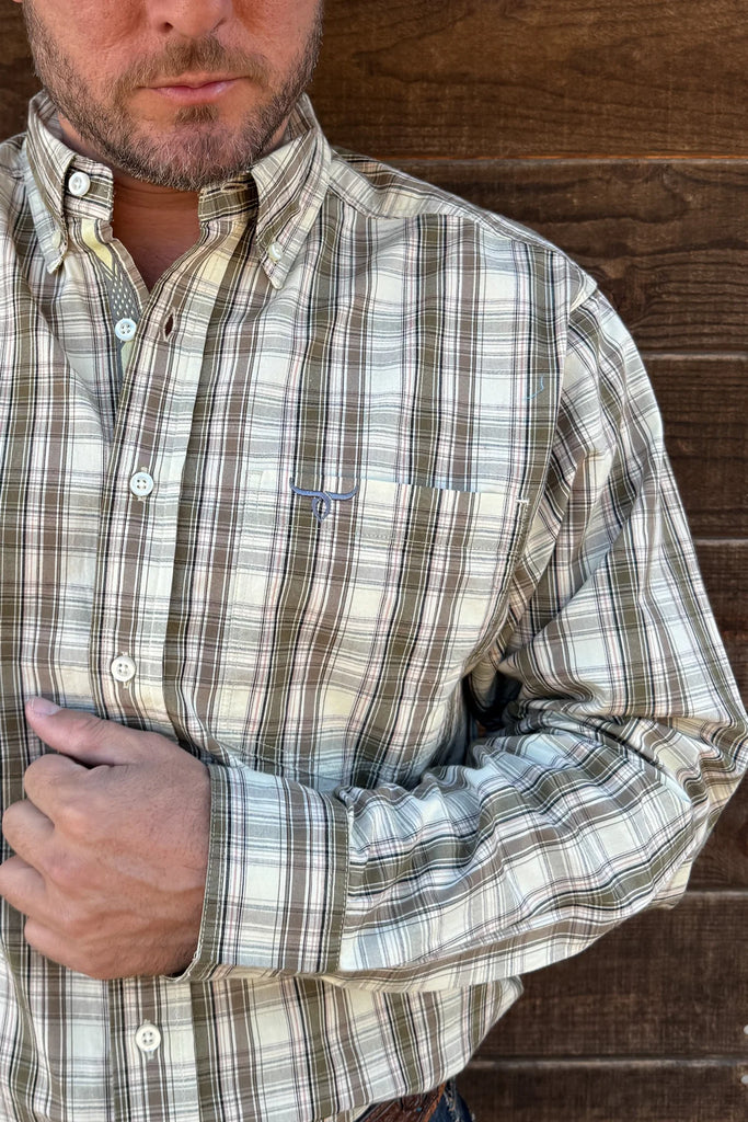 Men's Drover Cowboy Threads Button Down Shirt #D150