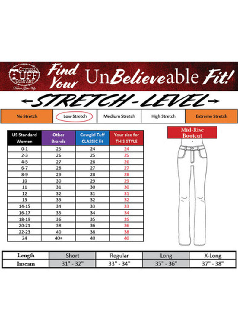 Women's Cowgirl Tuff Epic Jeans #JEPICB-MWH