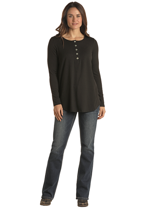 Women's White Label T-Shirt #LW22T03611-C