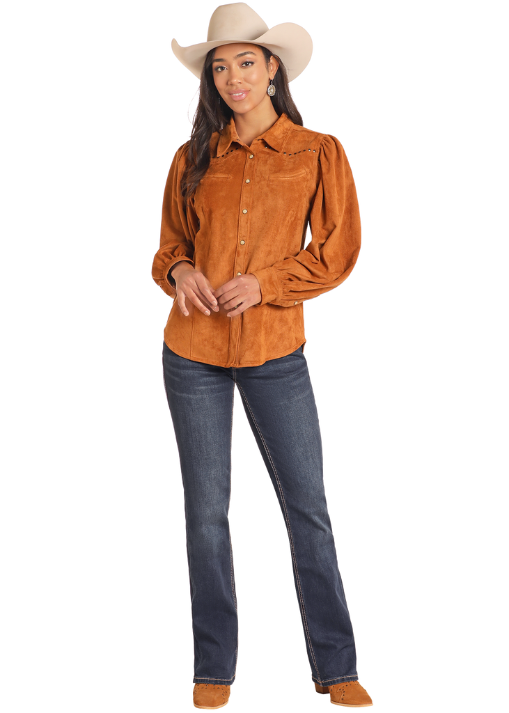 Women's White Label Snap Front Shirt #LWN2S03466
