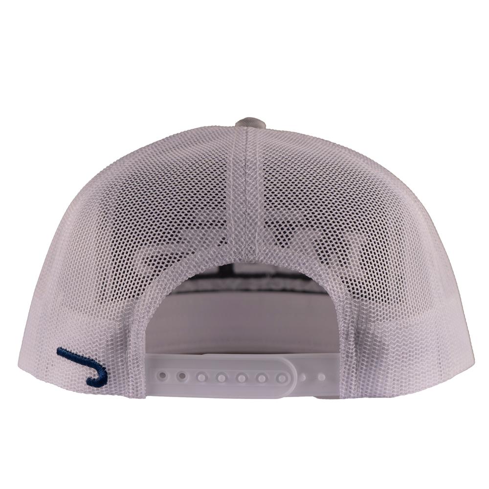 Men's Lazy J Ranch Wear Dime Box Cap #BLUEWHT4-DB-WHT