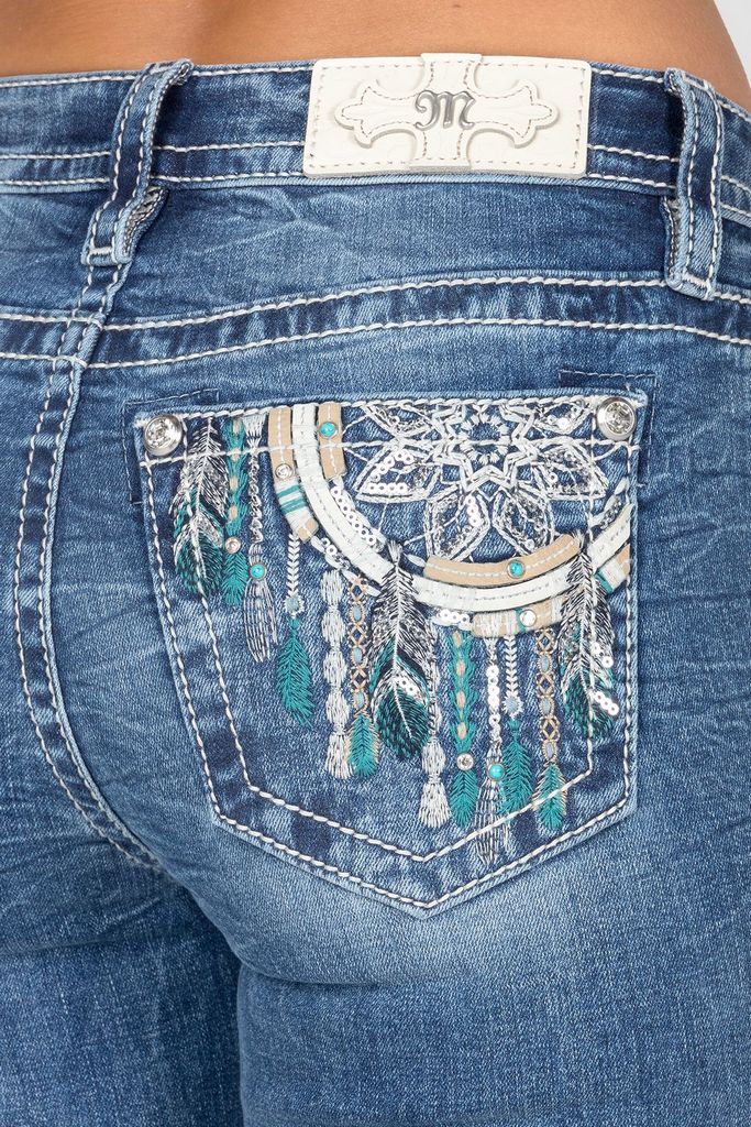 Women's Miss Me Mid-Rise Boot Cut Jean #M9292B