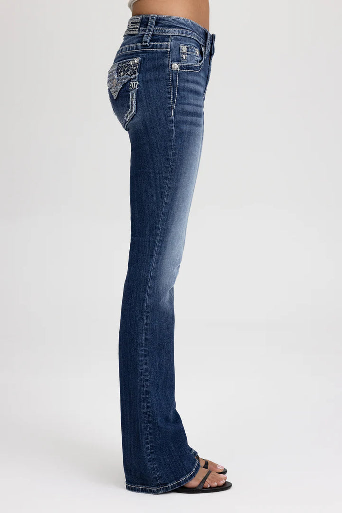 Women's Miss Me Bootcut Jean #M9520BL
