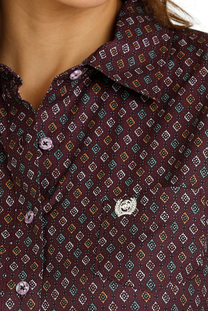 Women's Cinch ARENAFLEX Button Down Shirt #MSW9163028