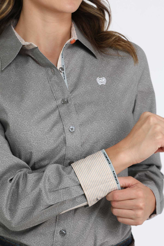 Women's Cinch Arena Fit Button Down Shirt #MSW9165071