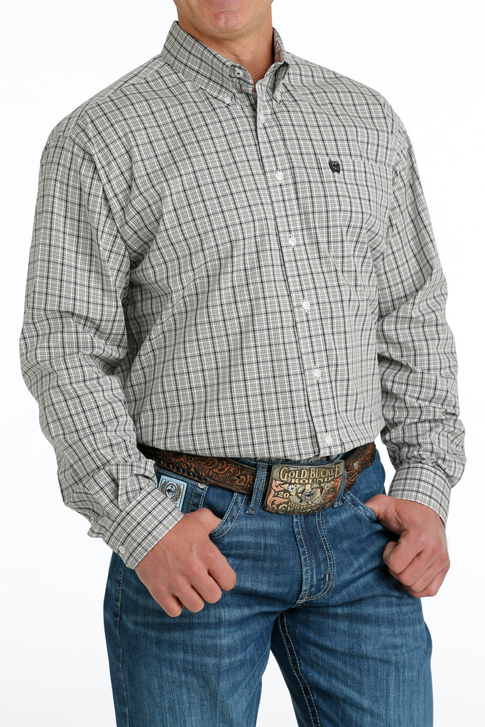 Men's Cinch Long Sleeve Button Down Shirt #MTW1105674-C