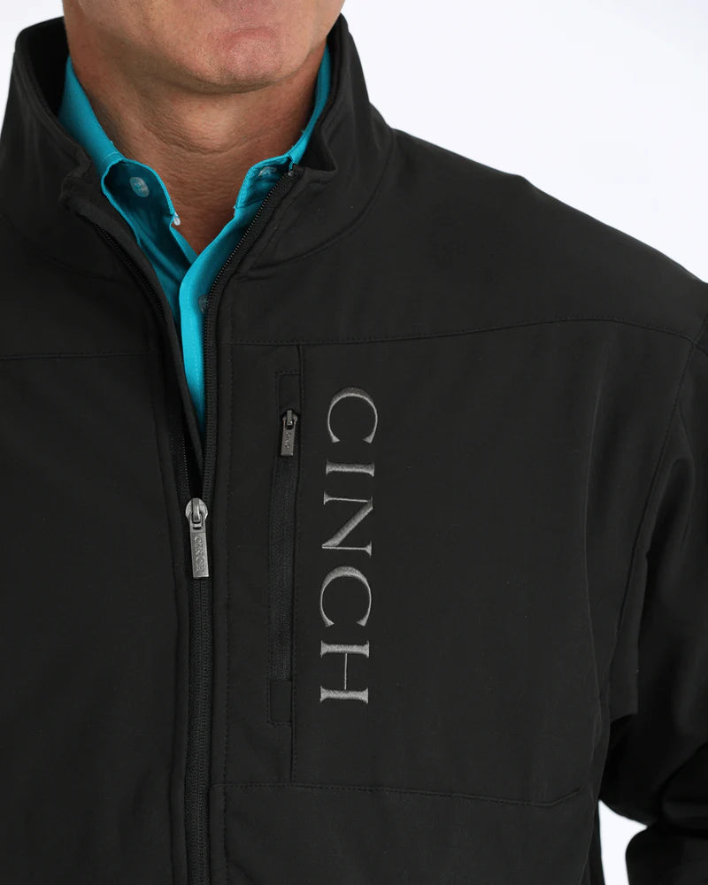 Men's Cinch Concealed Carry Bonded Jacket #MWJ1043014BLK