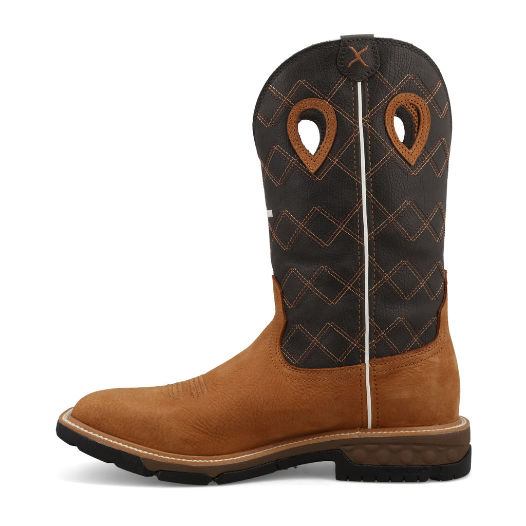 Men's Twisted X Waterproof Western Work Boot MXBW010