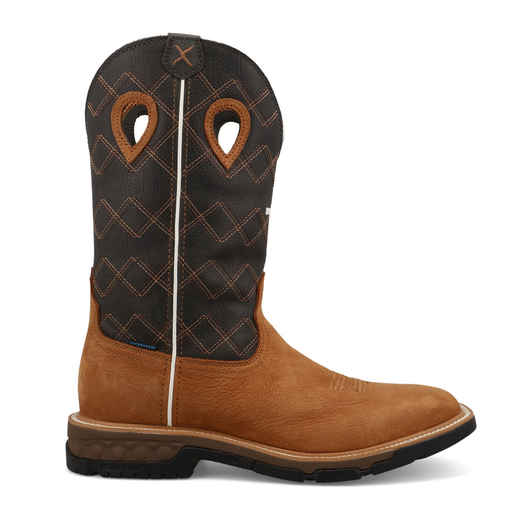 Men's Twisted X Waterproof Western Work Boot MXBW010