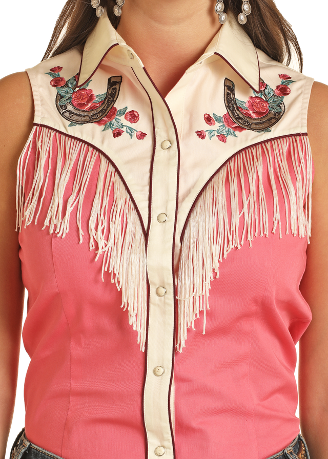 Women's Rock & Roll Cowgirl Snap Front Shirt #BWN0S03872
