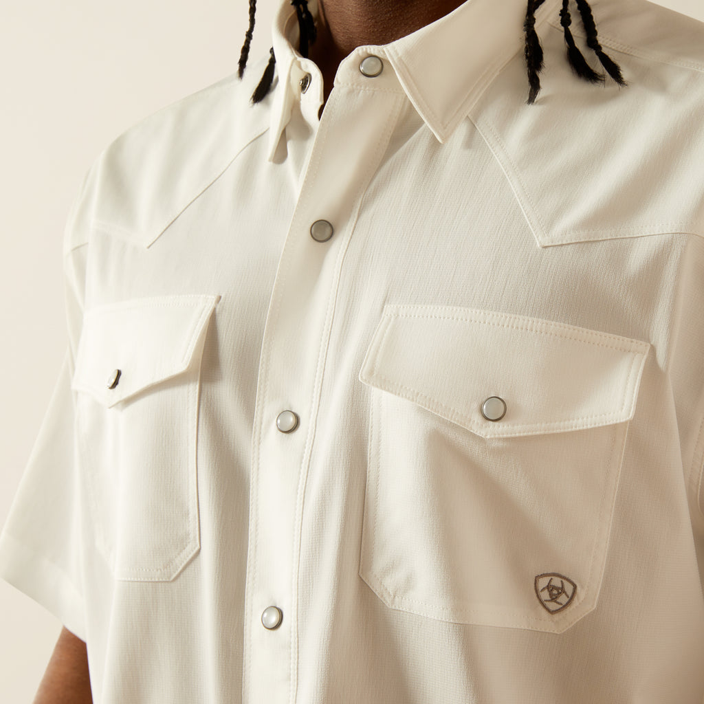 Men's Ariat Western VentTEK Classic Fit Snap Front Shirt #10054482X