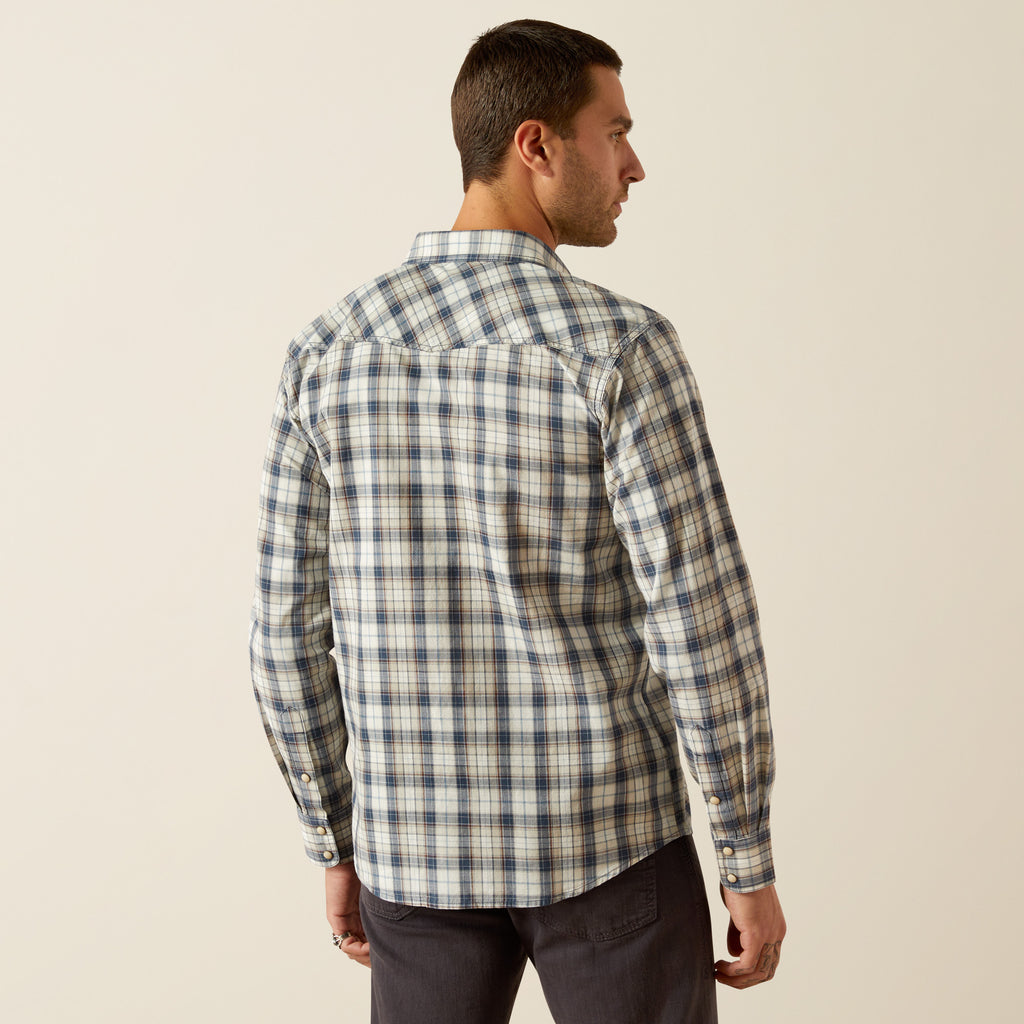 Men's Ariat Hampton Retro Fit Snap Front Shirt #10054710X
