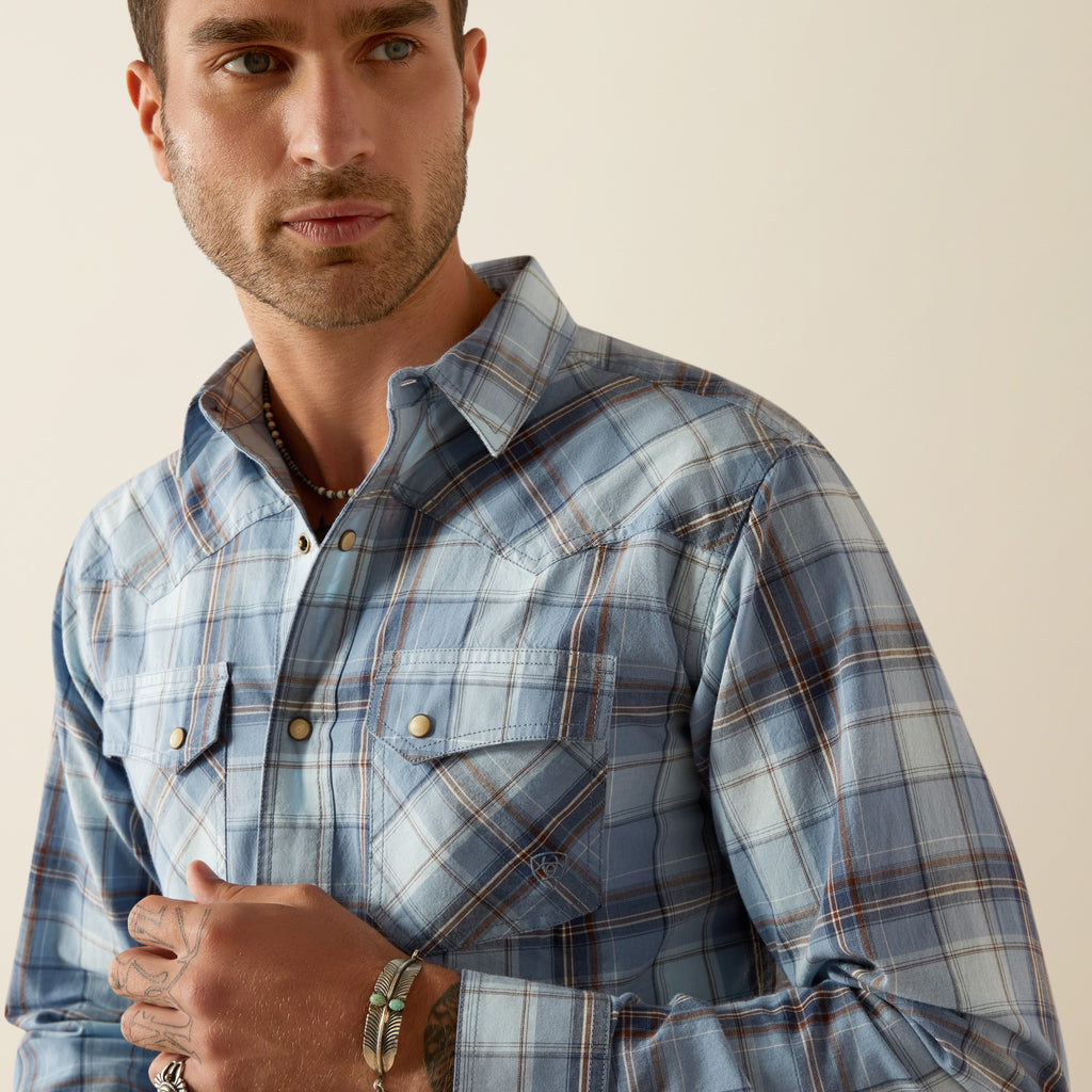 Men's Ariat Wrinkle Free Bodie Classic Fit Button Down Shirt #10054713X