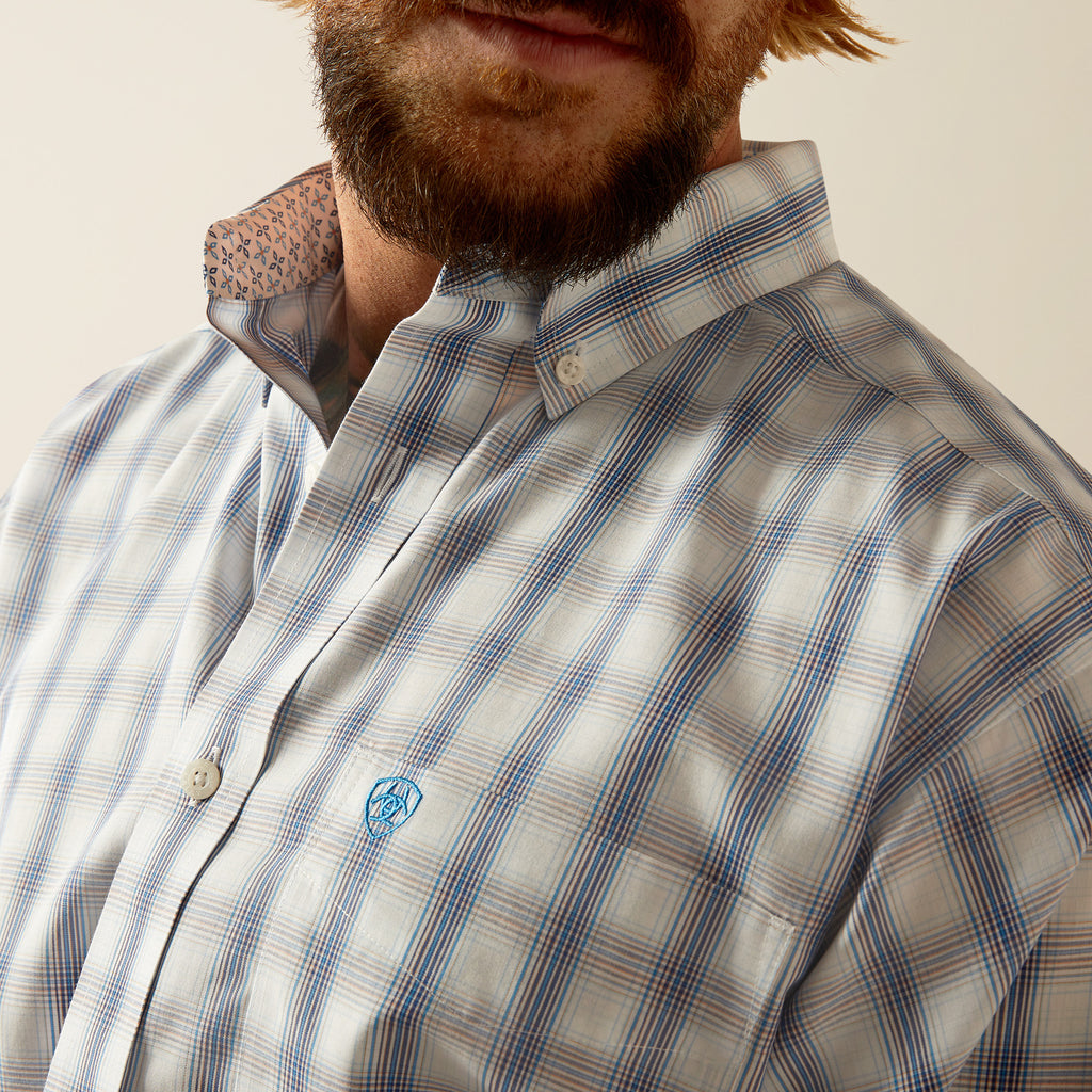 Men's Ariat Wrinkle Free Briar Classic Fit Button Down Shirt #10054723