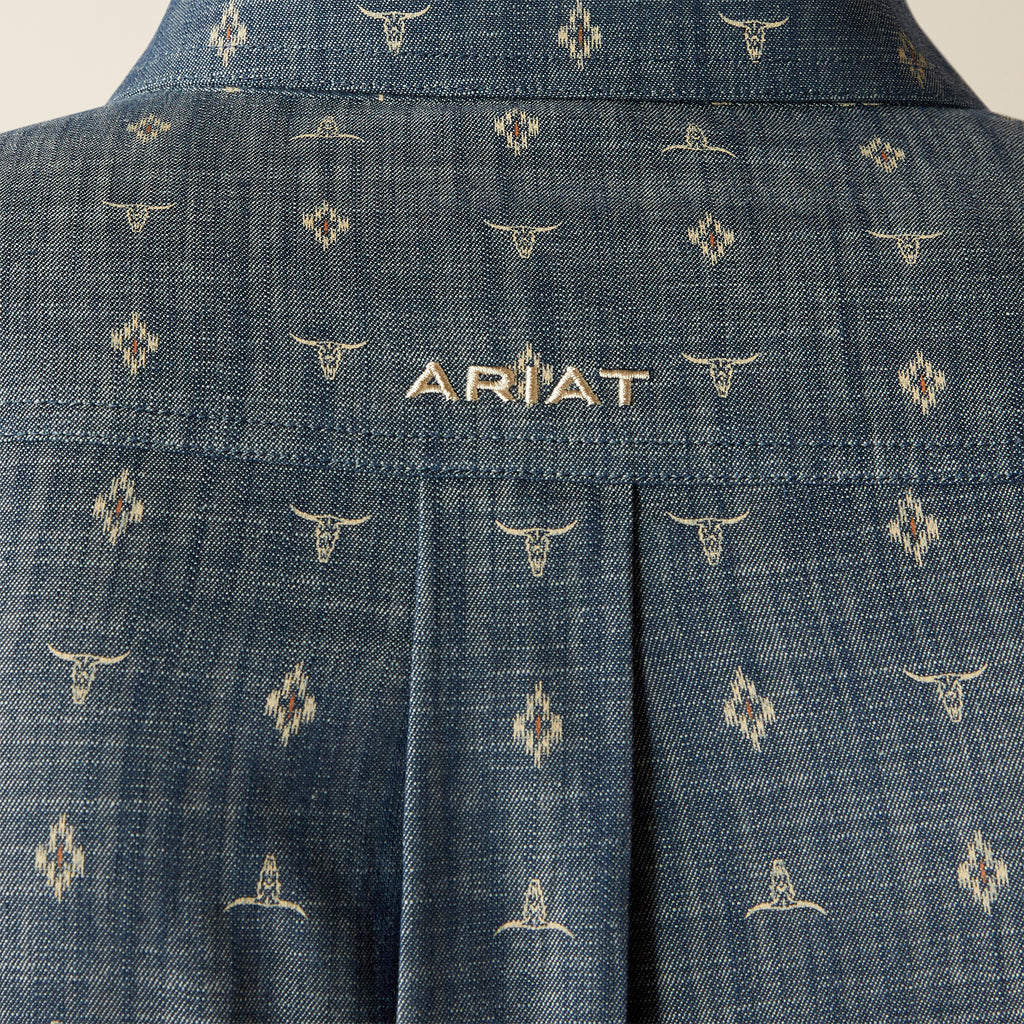 Men's Ariat Team Philibert Classic Fit Button Down Shirt #10054732X