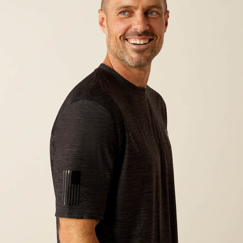 Men's Ariat Vertical Gradient Charger T-Shirt #10054765