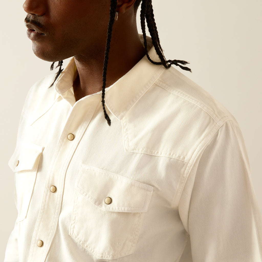 Men's Ariat Jurlington Retro Fit Snap Front Shirt #10055107X