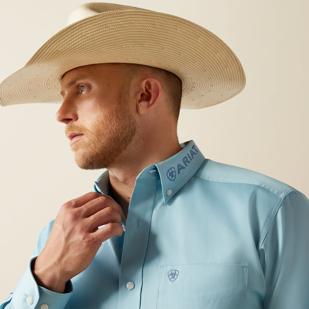 Men's Ariat Team Logo Twill Classic Fit Button Down Shirt #10055235