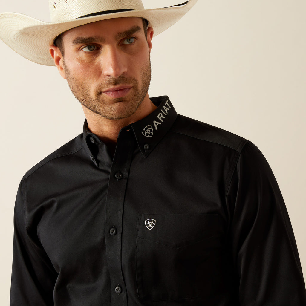 Men's Ariat Team Logo Twill Classic Fit Button Down Shirt #10055406