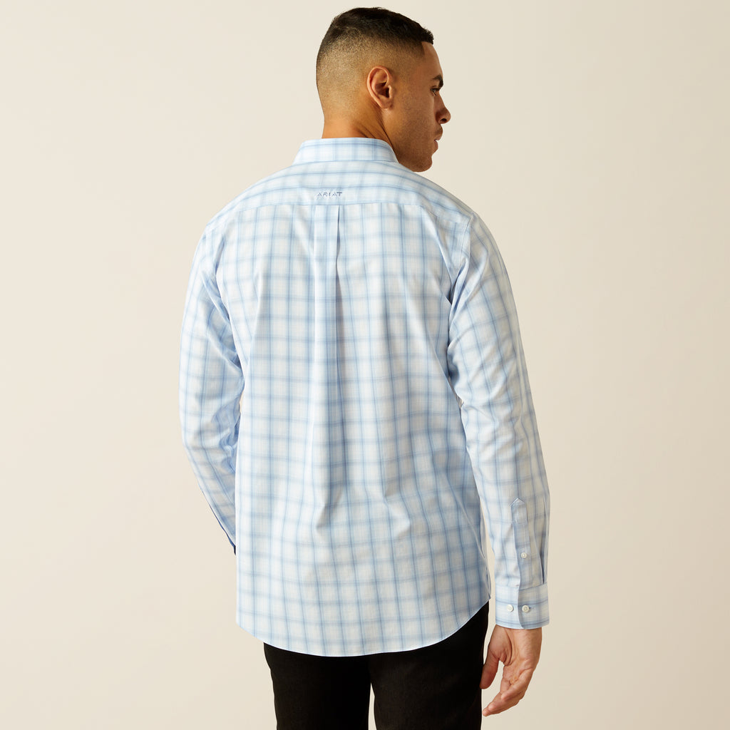 Men's Ariat Wrinkle Free Diego Fitted Button Down Shirt #10058992