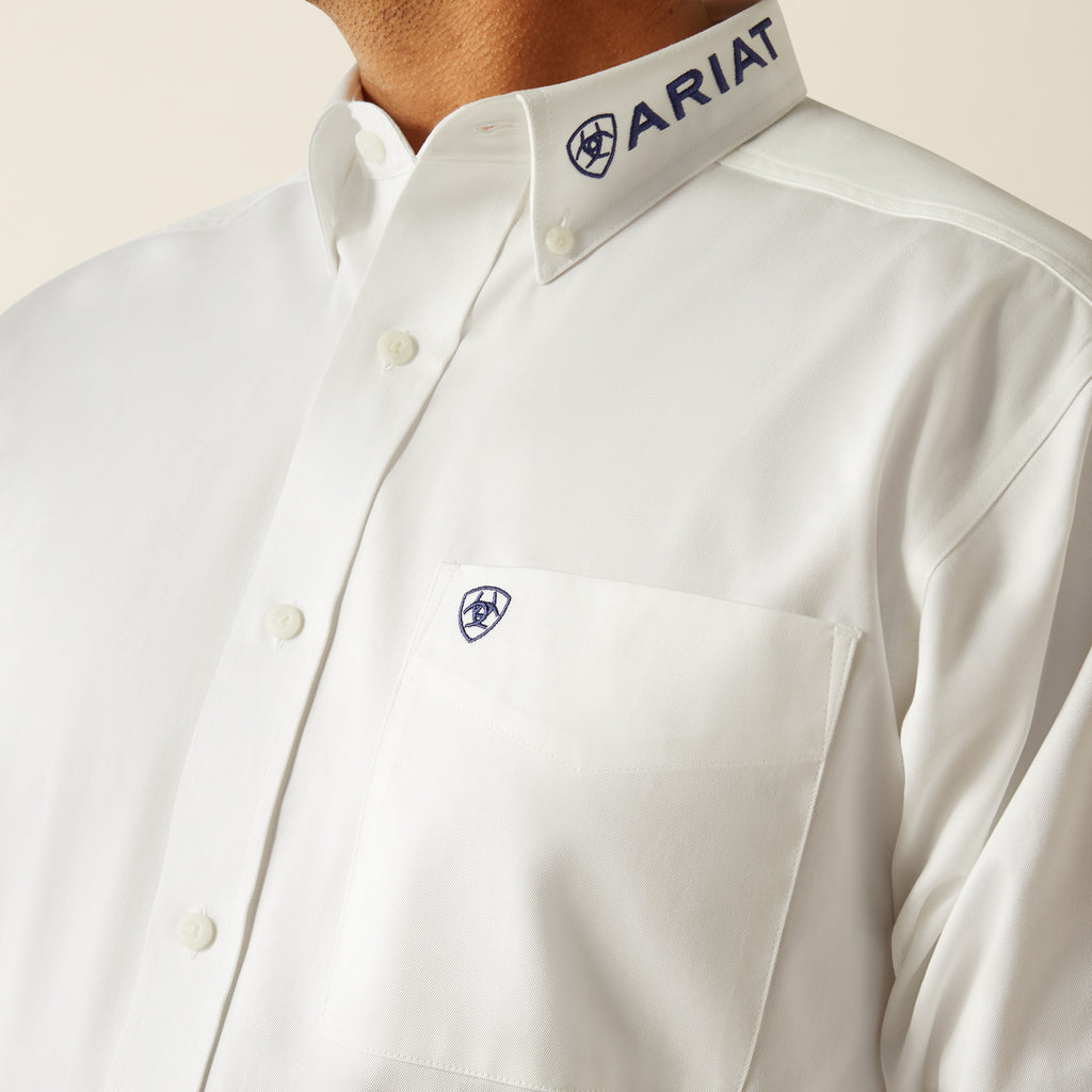 Men's Ariat Team Logo Twill Classic Fit Button Down Shirt #10059132X