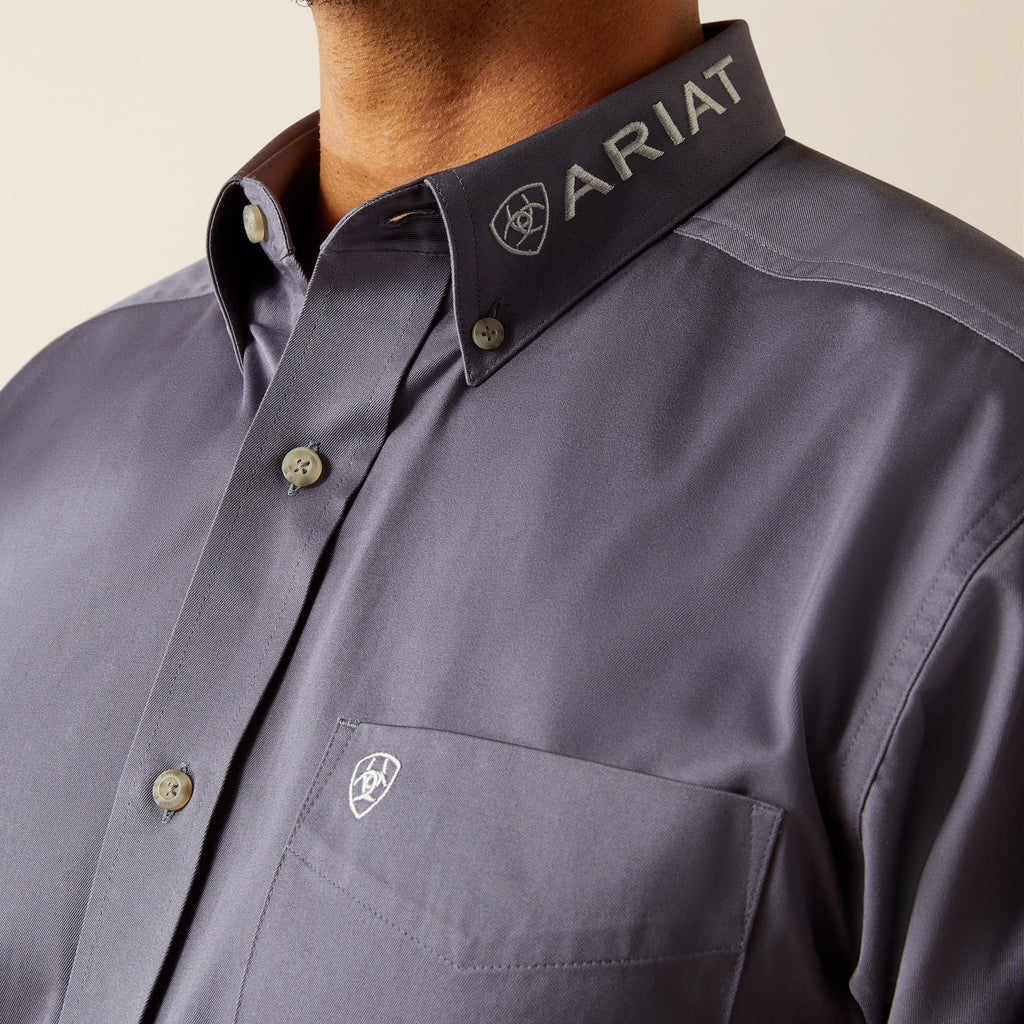 Men's Ariat Team Logo Twill Classic Fit Button Down Shirt #10059135X