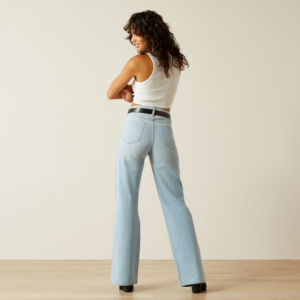 Women's Ariat Ultra High Rise Tomboy Wide Leg Jean #10060983
