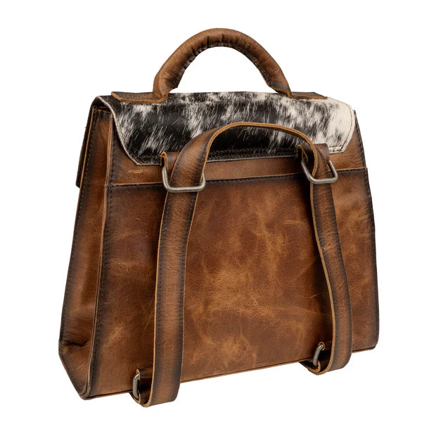Women's STS Ranchwear Vaquero Cowhide Remi Convertible Backpack #STS33891