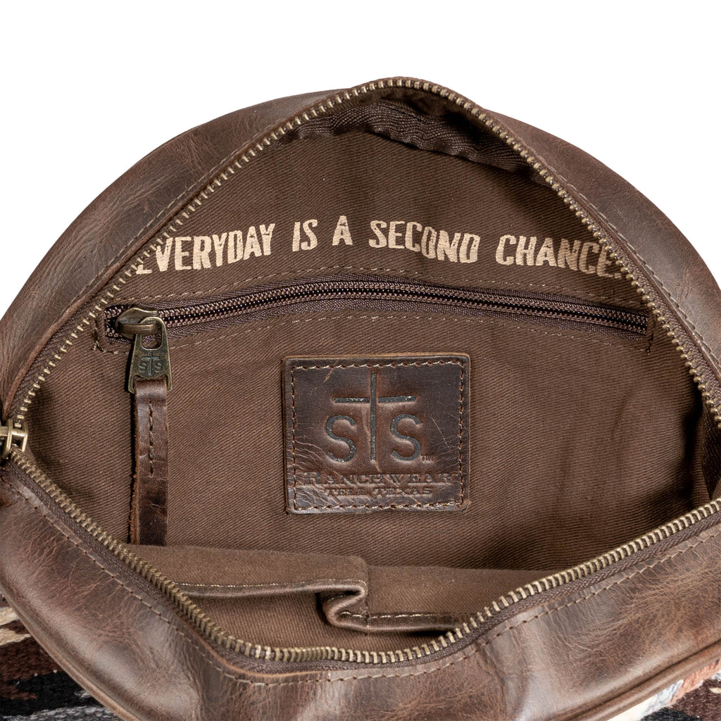 Women's STS Ranchwear Guadalupe Serape Sage Crossbody #STS34751