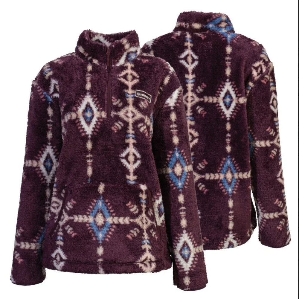 Women's Hooey Fleece Pullover #HFP006MAAZ