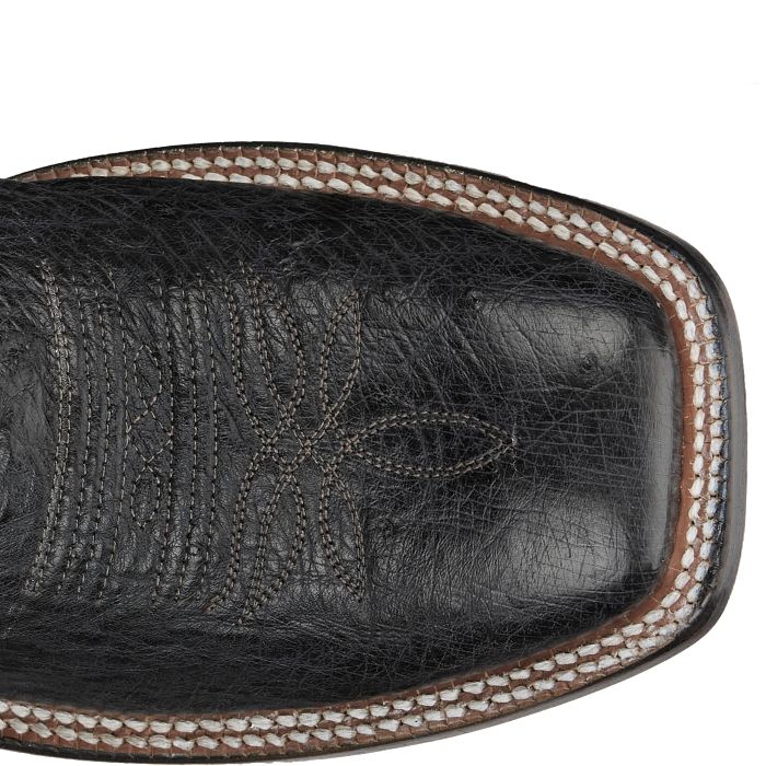 Bottes western en suédine noires Bottes western en suédine noires