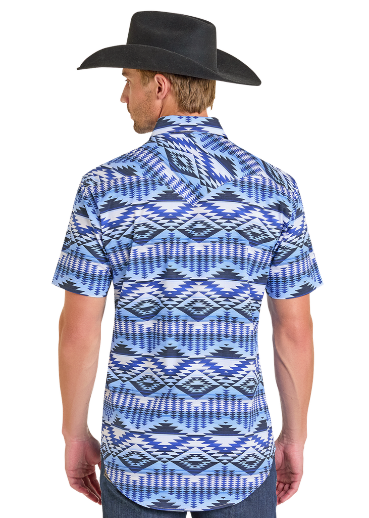 Men's Rock & Roll Cowboy Snap Front Shirt #BMN3S07133
