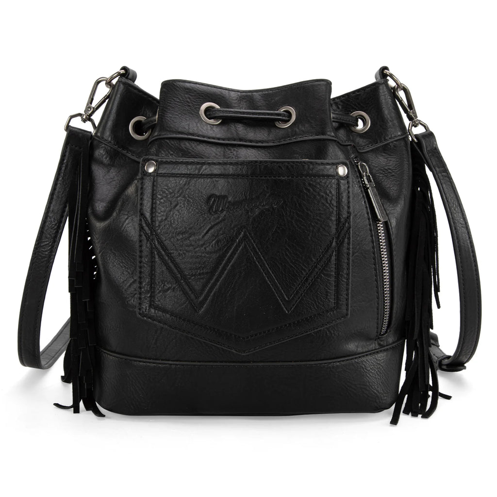 Women's Wrangler Crossbody Bucket Bag #WG174-2029