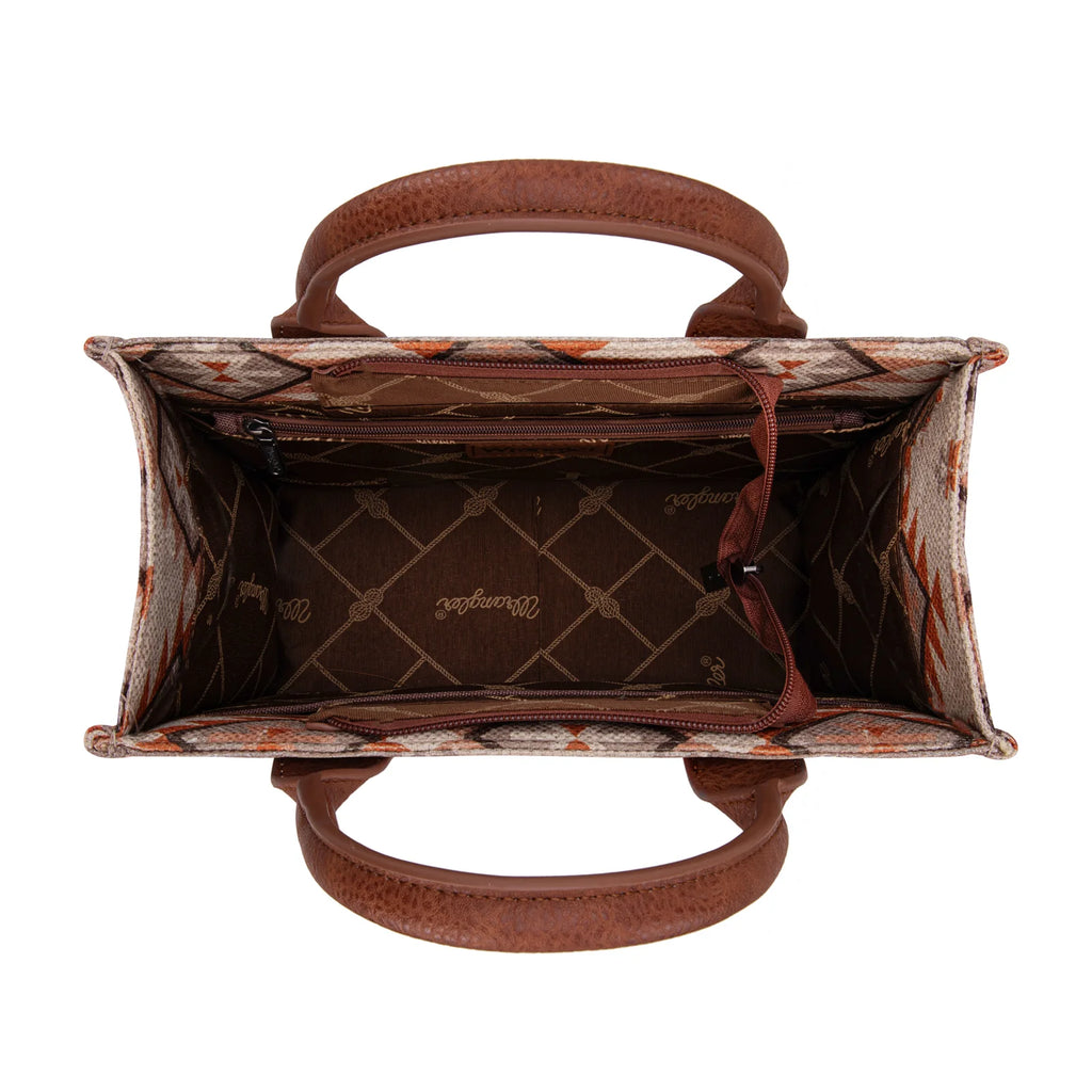 Women's Wrangler Dual Sided Print Tote/Crossbody #WG2209-8120S