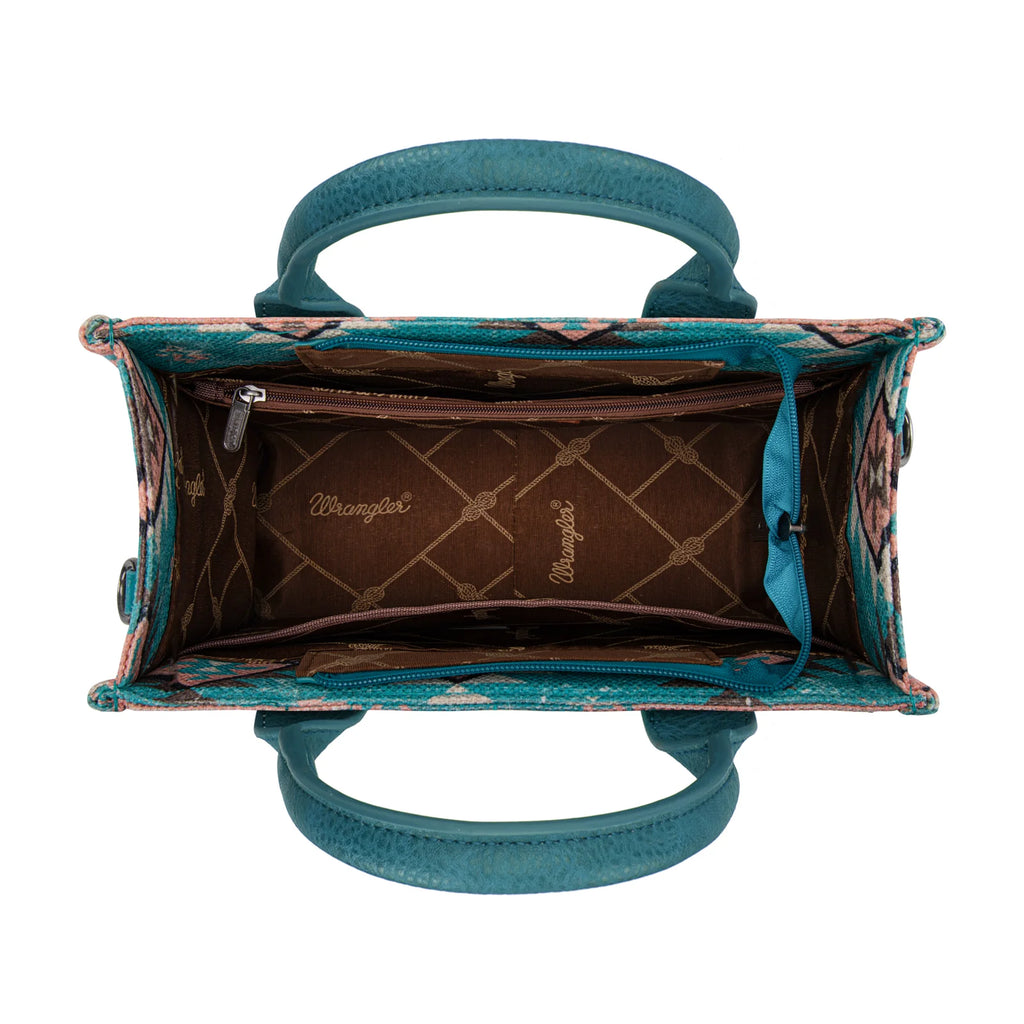 Women's Wrangler Dual Sided Print Tote/Crossbody #WG2209-8120S